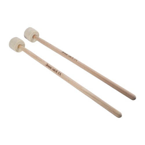 Pair drum mallet stick felt - pair,
