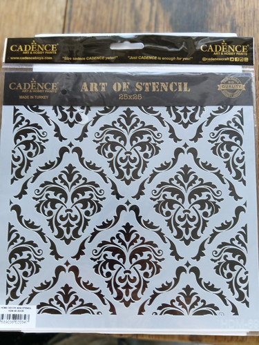 Large damask art home - large,