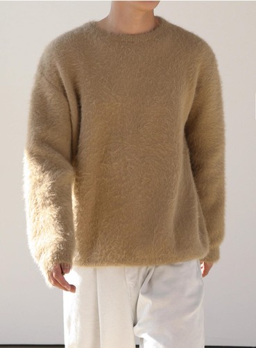 Spring fashion mohair sweater - mohair,