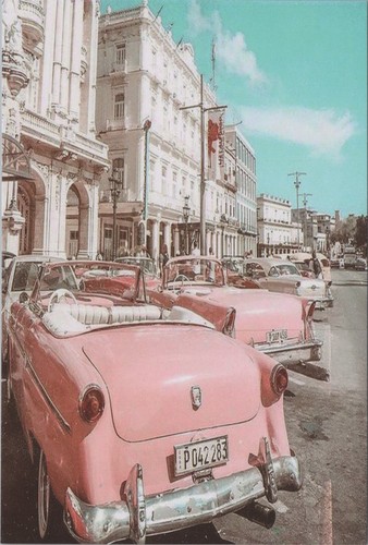 Pink convertibles cuba - convertibles, vibe
