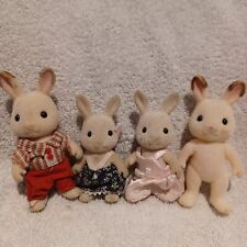 Sylvanian Families Chocolate Rabbit & Milk Rabbits (052)