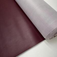 Faux Leather Fire Retardant Upholstery Vinyl Fabric Burgundy Red