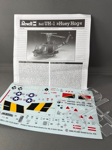 Revell bell helicopter - bell, uh-1