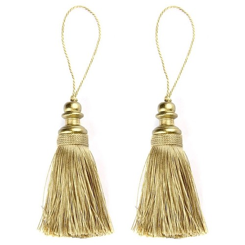 1pc golden tassels crafts trim - 1pc,
