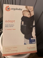 Ergo Baby Adapt Open Box Brand New with Tags Baby Carrier