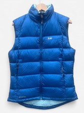 Rab Neutrino Vest Women's Pertex Quantum Blue Down Bodywarmer - UK 10