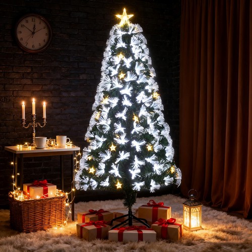 Pre lit fiber optic christmas - pre-lit,