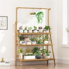 Bamboo 3 Tier Hanging Plant