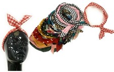 Wired Headband Retro Wire Head Scarf Bandana ROCKABILLY Hair Band Vintage Wrap