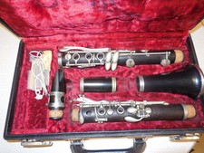 Vintage Couesnon Wooden Clarinet 8C A Paris
