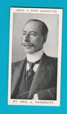 PEOPLE - NOTABILITIES - ADKIN & SONS - RT.  HON.  L.  HARCOURT - 1915