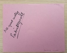 Sir Patrick Moore "The Sky At Night" Astronomer Personally Signed Page AFTAL COA