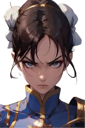 Chun street fighter - chun-li, waifu