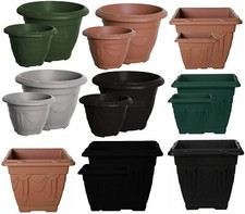 Square round plastic - square,