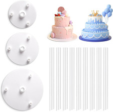 Cake Dowel Rods Set, 9 Pcs