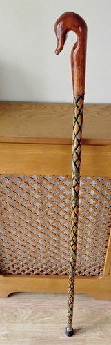 Handmade hazel staff with - handmade,