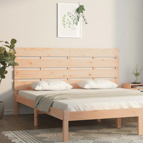 Headboard solid pine - solid, slatted