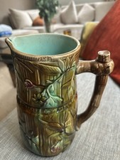 Majolica jug - majolica,