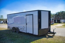 NEW  8.5 x 20 Enclosed