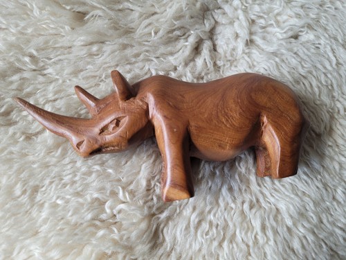 Vintage carved teak wooden - vintage,