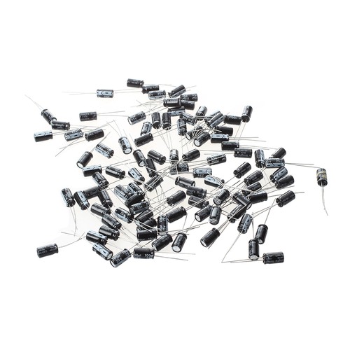 100 pcs 11mm - 6, 100uf