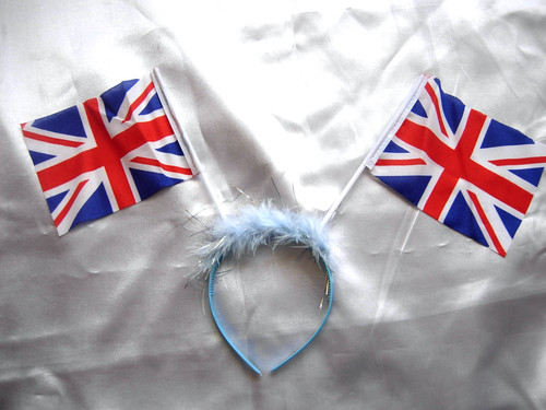 Union jack headband with - jack,