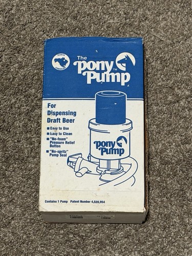 Vintage pony pump new - vintage, draft