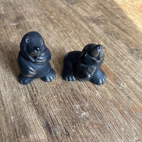 Vintage moles figurines - moles, father