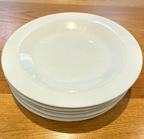 Denby white round glossy - denby, 24