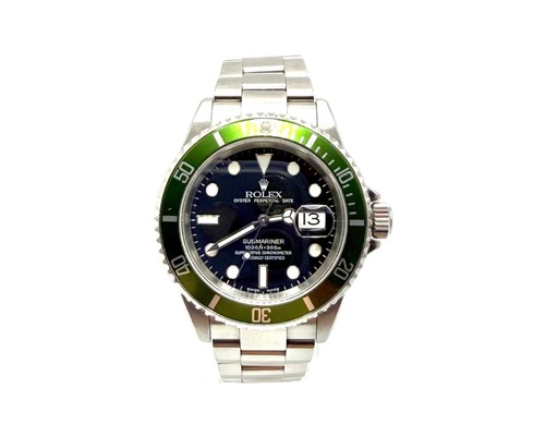 Rolex flat kermit - flat, 4