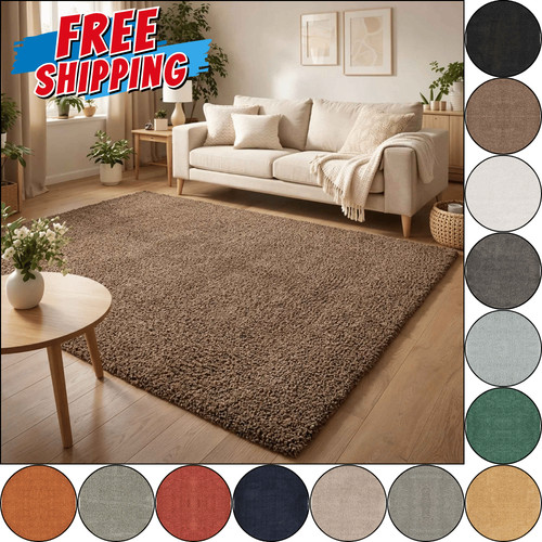 Premium shaggy floor - rug, with