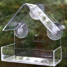 Window Bird Feeder Glass Table