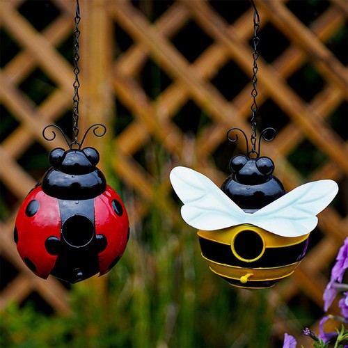 Metal hanging sculpture - hanging, yard