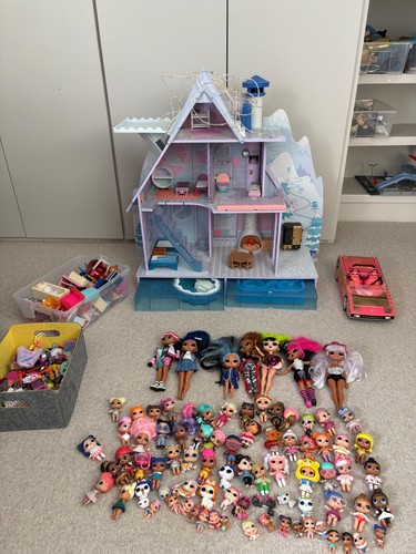 Lol doll winter house - lol,