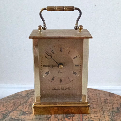 London clock quartz brass - london,