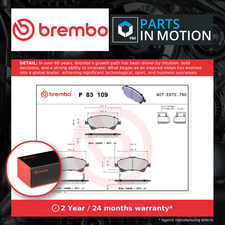 Brake Pads Set Front P83109