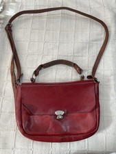 Ally Capellino Red Leather Bag 