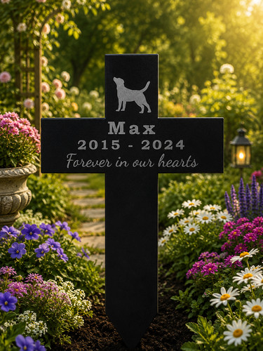 Personalized memorial cross - personalized,