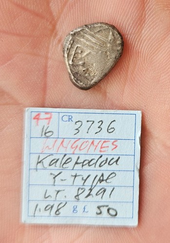 Celtic silver coin the - silver,