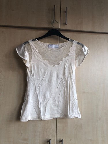 Cream coloured lace top from