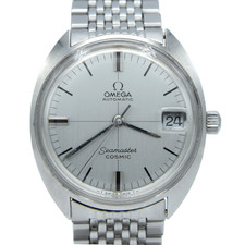 1968 Omega Seamaster Cosmic Date Model 166.023 Cross-Hair Dial Steel Monocoque