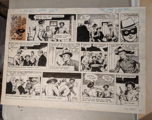 Original art for sunday - for, page