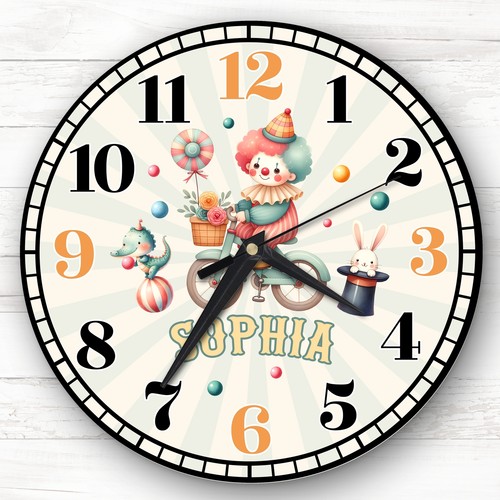 Circus clown bike personalised - bike,