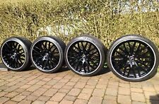 4 x AUDI ALLOY WHEELS Genuine OEM, TT/TTS S-Line 8S black 20" inch *EXCELLENT*