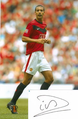 Rio ferdinand signature with - ferdinand,
