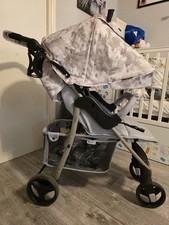 My Babiie MB30 Plus Pushchair - Grey Tie Dye