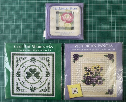 Textile heritage cross stitch - cross,