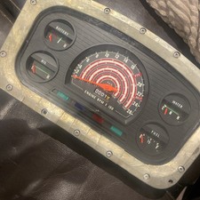 JCB vintage Dash Instrument Panel Gauge Cluster pto belt hours @ 1800rpm tractor