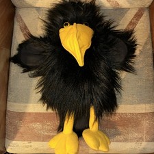 BLACK CROW BIRD THE PUPPET