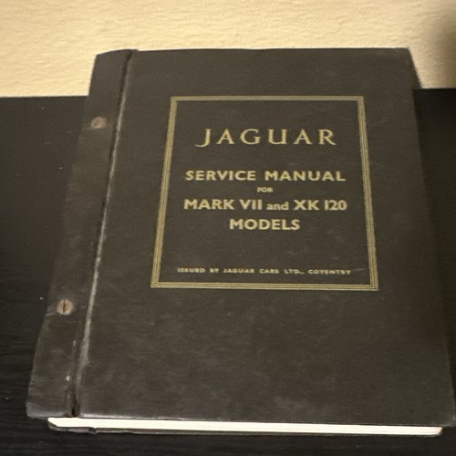Jaguar service manual for mark - service,